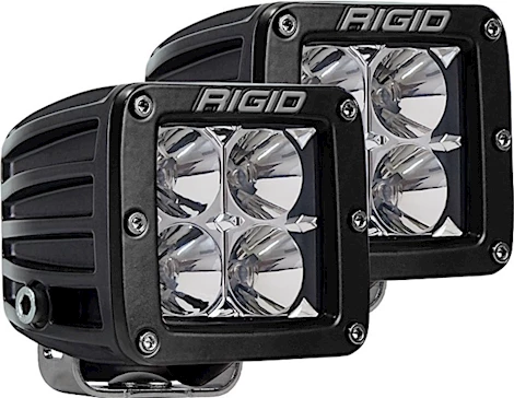 Rigid Industries D-series pro flood surface mount black 2 lights Main Image