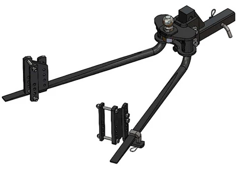 Blue Ox 2-point wd hitch, 600lb tongue weight capacity, underslung Main Image