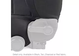 Smittybilt 13-18 wrangler jk 4 dr neoprene front and rear seat cover set; black/charcoal
