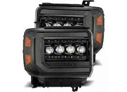 AlphaRex USA 14-18 sierra nova-series led projector headlights alpha-black