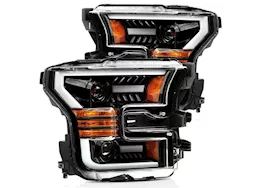 AlphaRex USA 15-17 f150/17-20 f150 raptor pro-series projector headlights black