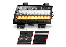Anzo, Usa 18-21 wrangler jl led side markers chrome housing smoke lens w/sequential signal