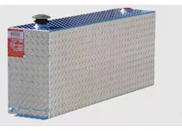 Aluminum Tank Industries, Inc. Dot approved-43 gallon aluminum rectangle refueling tank w/notched bottom sides
