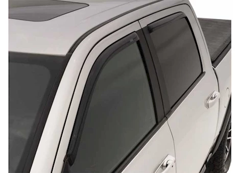 Auto Ventshade Smoke In-Channel Ventvisors - 4-Piece for Crew Cab or Mega Cab Main Image