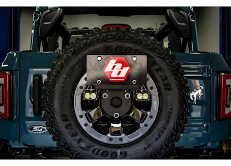 Baja Designs 21-up ford bronco dual s1 w/c reverse kit w/lic plate Main Image
