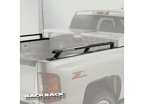 Backrack Side rails, 6.5 ft bed, 2019-2019 silverado/sierra 21in toolbox hd only w/o carbonpro bed Main Image