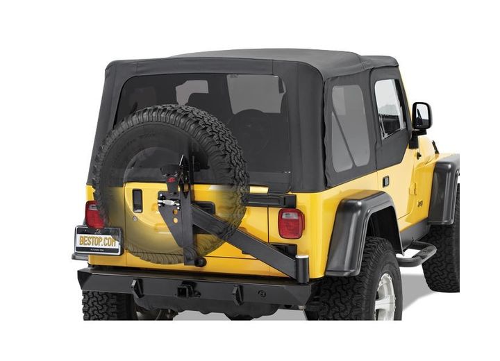 Bestop Inc. 97-06 wrangler tire carrier for a 44931-01 Main Image