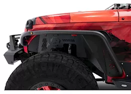 Bestop Inc. 20-c jeep gladiator; 18-c wrangler jl; granite series front fender liners; black