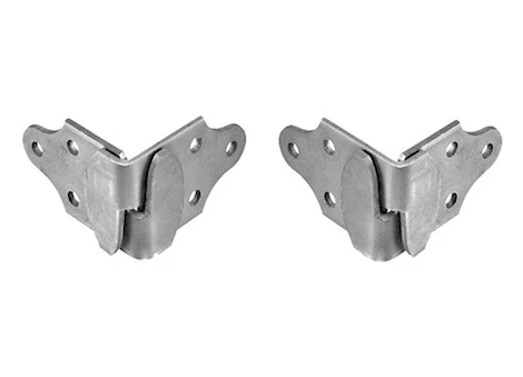 Buyers Products Corner Stake Rack Connector Set, Zinc Main Image