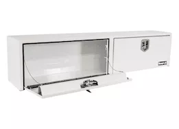 Buyers Products 96 In. Topside White Steel Double Door T Handle Toolbox