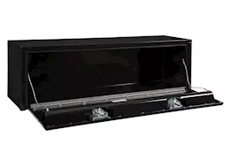 Buyers Products 15x13x48 inch black steel underbody truck box with t-handle