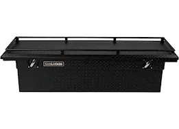 Cam Locker 71in x 20w x 19d cam locker toolbox gloss black low profile w/rail deep and wide