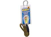 Draw-Tite Carabiner fat strap cord - 45in yellow