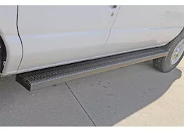 Dee Zee Universal hd standard cab  black steel rough step running boards(brackets sold sep)