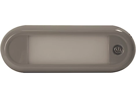 Ecco Safety Group Interior light, switched, 7.3in rectangular, 12-24v, 42 led grey Main Image