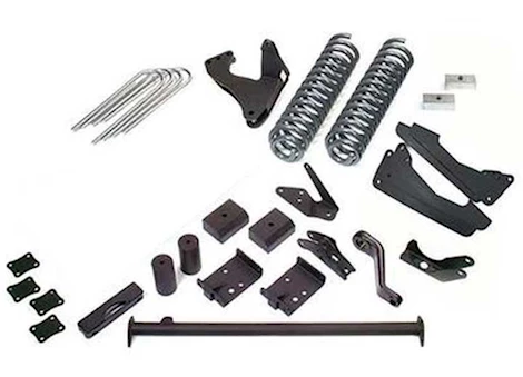 ProComp 2005-2007 ford f-250sd pro comp 6in stage i lift kit (rear shocks sold separate)(part# trltm75790w) Main Image