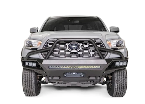 Fab Fours Inc. 16-c tacoma front winch bumper with high pre-runner guard Main Image