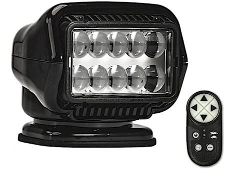 Golight Stryker ST Series Portable LED Spotlight w/ Magnetic Base & Wireless Remote - Black