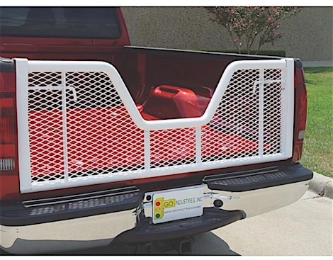Go Industries 97-03 FORD F150 (2004 HERITAGE) NO SUPERCREW/ 99-13 FORD F250-F550 WHITE V-GATE PAINTED TAILGATE