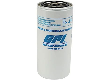 Great Plains Industries Water & Particle Fuel Filter