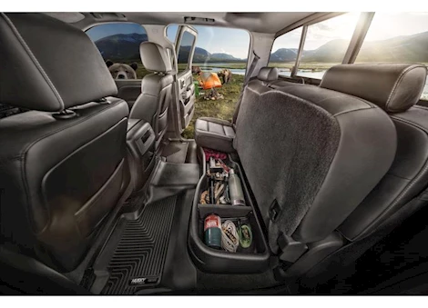 Husky Liner 99-16 f250/f350 super cab gearbox under seat storage box Main Image
