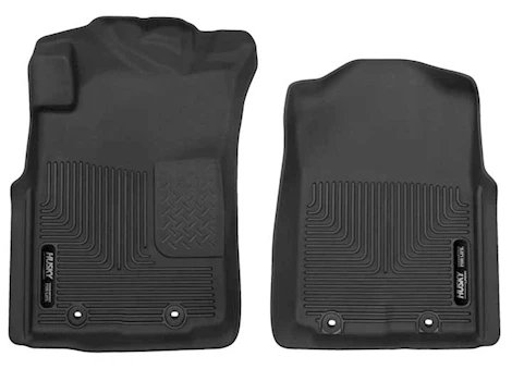 Husky Liner 12-15 TACOMA CREW/EXT/STD CAB FRONT FLOOR LINERS X-ACT CONTOUR SERIES BLACK