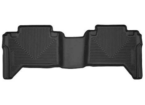 Husky Liner 05-23 TACOMA CREW CAB PICKUP 2ND SEAT FLOOR LINER X-ACT CONTOUR SERIES BLACK
