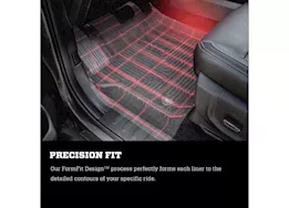 Husky Liner 15-c f150/17-23 f250/f350/f450 supercab 2nd seat floor liner(full coverage)x-act
