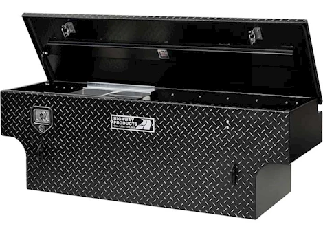 Highway Products 61X19.5X20 W 5TH WHEEL BOX NOTCHED WITH LEOPARD BASE/LEOPARD LID