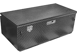 Highway Products 61x19.5x20 w 5th wheel box notched with leopard base/leopard lid