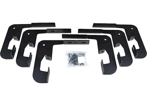 Luverne Truck Equipment 14-17 silverado/sierra 1500 double cab grip step mounting brackets only Main Image