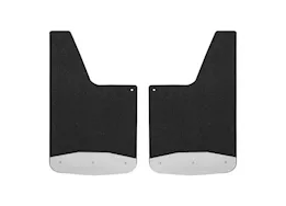 Luverne Truck Equipment Textured rubber mud guards - front 20in