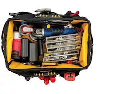 Powerbuilt/Cat Tools 16in pro wide-mouth tool bag