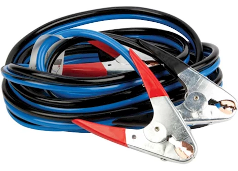 Performance Tool 4GA 20' Battery Jumper Cables with Red/Black PVC-Coated Parrot Clamps Main Image