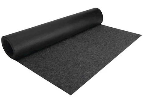 Performance Tool ABSORBENT FLOOR MAT, 9FT X 2.4FT, CUT TO FIT, BLACK