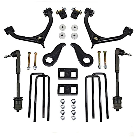 ReadyLift Suspension 3.5IN SST LIFT KIT FRONT W/2IN REAR W/UPPER CONTROL ARMS W/O SHOCKS 11-19 CHEVY/GMC 2500/3500HD