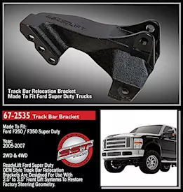 ReadyLift Suspension Track bar bracket 05-07 ford