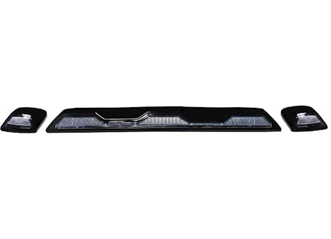 Recon Truck Accessories 20-c silverado/sierra clear cab roof light lens w/ led amber inc wiring kit Main Image