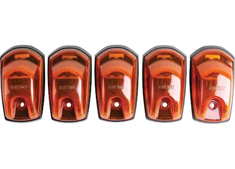Recon Truck Accessories 17-c f250/f350/f450/f550 amber lens with amber high-power leds if no ford oe wir Main Image