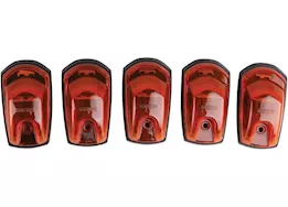 Recon Truck Accessories 17-c f250/f350/f450/f550 amber lens with amber high-power leds if no ford oe wir