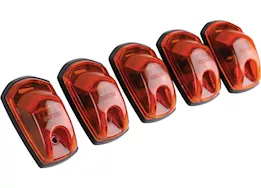 Recon Truck Accessories 17-c f250/f350/f450/f550 amber lens with amber high-power leds if no ford oe wir
