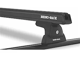 Rhino-Rack USA Track  mount, cap topper, h/d bar black 54in: rtc16 x 1, rlt500 x 2, & rb1375b x