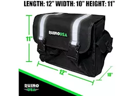 Rhino USA Ultimate recovery gear storage bag black