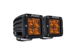 Rigid Industries D-series spot with amber pro lens pair