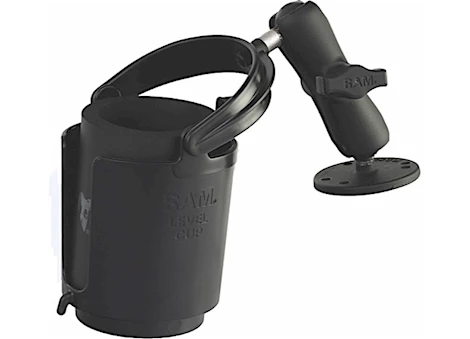 Ram mounts level cup 16oz drink holder w/ drill-down base Main Image