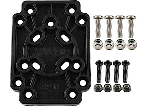Ram mounts adapt-to-ram mounts hole pattern plate adapter Main Image