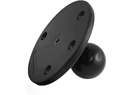 Ram mounts large round plate w/ ball and steel reinforced bolt