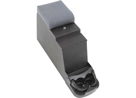 Smittybilt 76-95 cj & wrangler (yj) security stereo floor console - denim gray Main Image