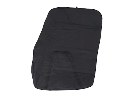 Smittybilt 76-06 cj & wrangler (yj/tj) storage bag - hard doors - pair - black Main Image