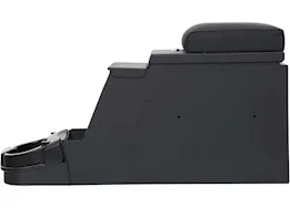 Smittybilt 76-95 cj & wrangler (yj) security stereo floor console - denim black